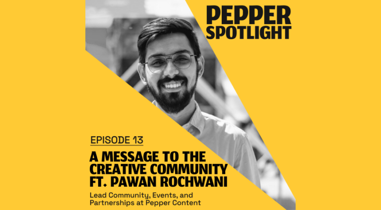 A Message to the Community – Pepper Spotlight: Episode 13