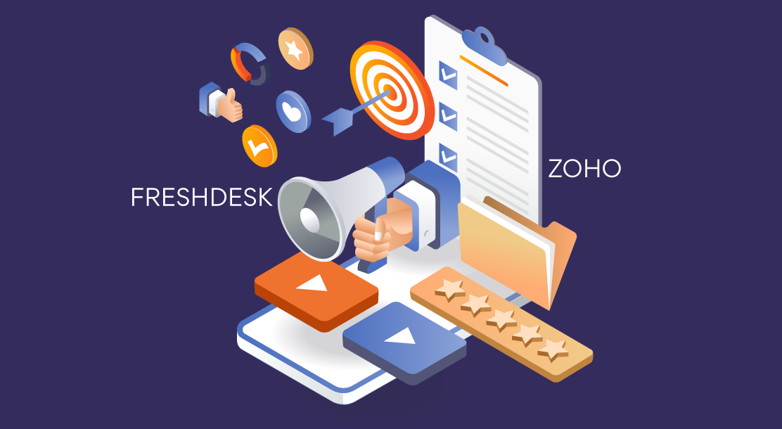 Successful B2B Digital Marketing Campaign Examples from Zoho and Freshdesk