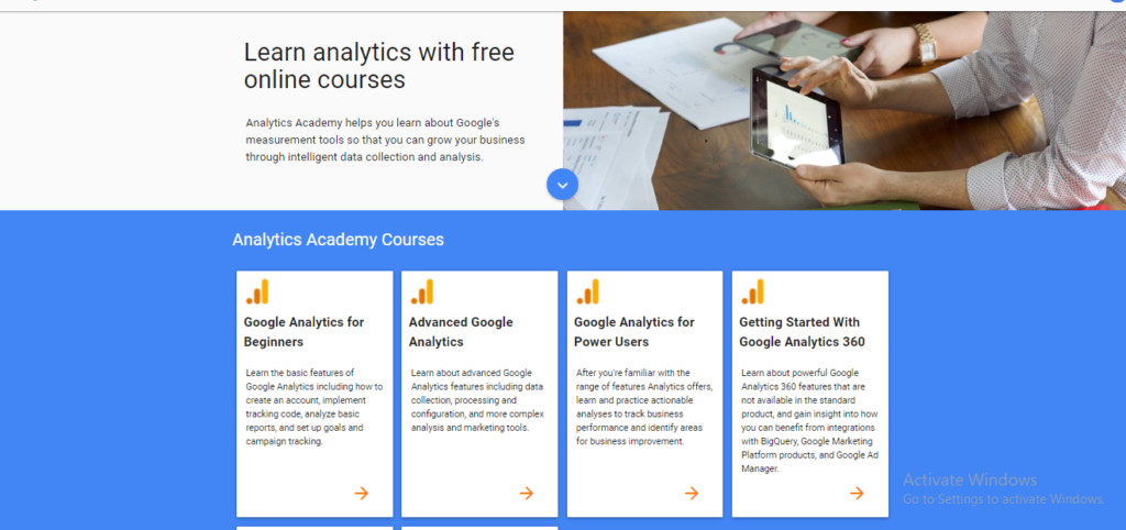 Google analytics course