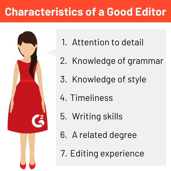 Traits of an editor 