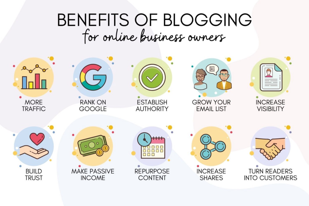 Benefits of blogging
