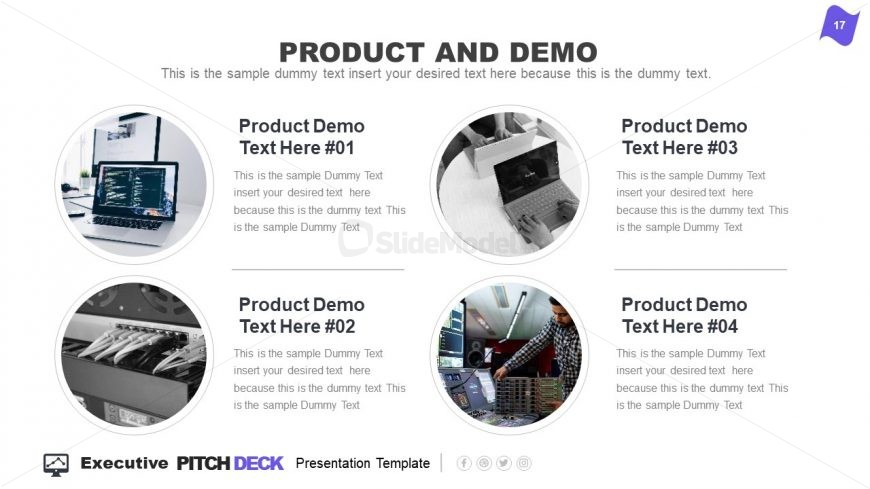 Product and demo example